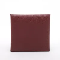 HERMES バスティア　ダークブラウン コインケース エルメス バスティア ヴォーエプソン コインケース ダーク