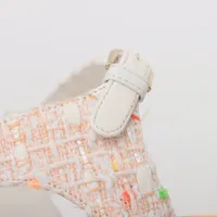 シャネル ココマーク チェーン レザー×ファブリック ウェッジ