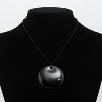 ティファニー ネックレス ウッド ブラック 日本黒漆堅木 A3617886