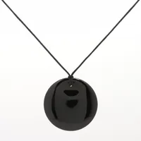 ティファニー ネックレス ウッド ブラック 日本黒漆堅木