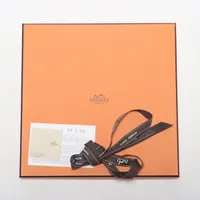 エルメス カレ90 BOTTES STORY スカーフ シルク ノワール