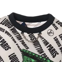 LOUIS VUITTON - ルイヴィトン  21AW  RW212B HU4 FLTS91 スランティドシグネチャーベースTシャツ レディース M 2222173540017.jpg