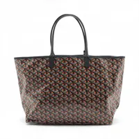 ゴヤール サンルイPM トートバッグ ハンドバッグ ブラック GOYARD - 最終セール 正規品ゴヤール サンルイpm ブラック