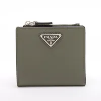 PRADA プラダ サフィアーノ コンパクトウォレット 2ML049 プラダ サフィアーノ 2ML049 レザー コンパクトウォレット