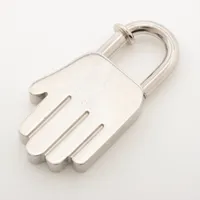 エルメス カデナ ハンド 2002 チャーム GP シルバー A3620165｜中古