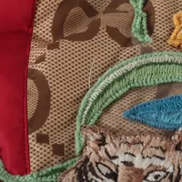 Gucci GG Nylon Jacket 36 Ladies' Beige 682977 tiger embroidery | eBay