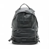 【未使用】バレンシアガ アーミーレザーリュック 644033 黒 ユニセックス BALENCIAGA バレンシアガ リュック メンズ ブランド イタリア 644033