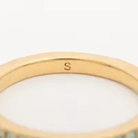 ディオール DIOR CODE ディオール コード リング S GP ゴールド