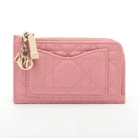 美品 Christian Dior コインケース CD ロゴ レッド 希少 Dior - □美品□ ChristianDior クリスチャンディオール レザー