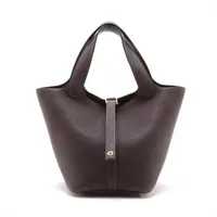 エルメス ピコタンロック18 PM トリヨンクレマンス ルージュセリエ ゴールド金具 Z:2021年