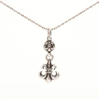 #62【あんしん鑑定済み】クロムハーツ　1ボールフレア　極美品 62【あんしん鑑定済み】クロムハーツ 1ボールフレア 極美品