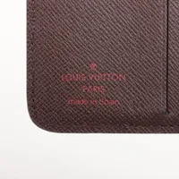 ヴィトン ダミエ コンパクトジップ N61668 ブラウン コンパクト