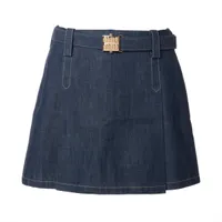 MY0738▲miumiu▲ミウミウ シルクスカート Silk イタリア製 36 MY0738△miumiu△ミウミウ シルクスカート Silk イタリア製 36