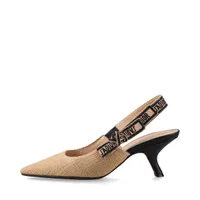 Dior J'Adior スリングバックパンプス　35ハーフ　ベージュ Dior J´Adior スリングバックパンプス 35ハーフ ベージュ