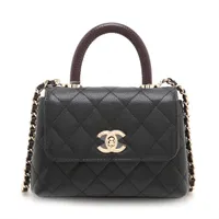 入手困難☆上品なミニサイズ♪【CHANEL】ココハンドル AP4244 ☆ついに出た！☆【CHANEL】ココハンドル ミニ 14cm (CHANEL