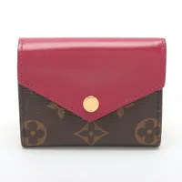 ✨極上美品✨ルイヴィトン　モノグラム ポルトフォイユ ゾエ　フューシャ RFID ルイヴィトン LOUIS VUITTON 三つ折り財布 モノグラム