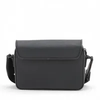 グッチ GGラバーエフェクト レザー ショルダーバッグ ブラック 775097