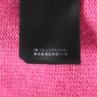 バレンシアガ 18AW ウール タートルネックニット XS メンズ ピンク