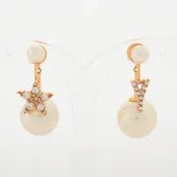 最終価格です！ディオール　フラワートライバルピアス Christian Dior ディオール DIOR ピアス フラワーモチーフ