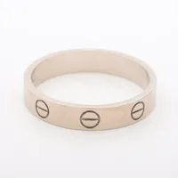 カルティエ ミニラブリング Au750 サイズ7.5 Cartier カルティエ ミニラブリング 指輪 750(K18YG) イエロー