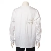 タトラス コットン ロングTシャツ 03 メンズ ホワイト MTAT24A8242 