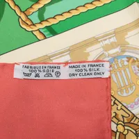 HERMÈS エルメス カレ90 シャルルガルニエへの賛辞 シルク100% A3801079.JPG