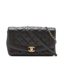 CHANEL マトラッセ ゴールド金具 ラムスキン Wフラップ シャネル マトラッセ ラムスキン ダブルフラップ ダブルチェーン