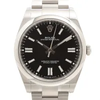 ロレックス オイスターパーペチュアル 277200 SS AT ピンク文字