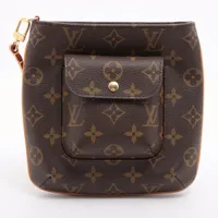 ヴィトン モノグラム パルティシオン M51901 レッドxブラウン ポーチ