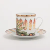 HERMES エルメス パッチワーク カップ&ソーサー HERMES (エルメス) カップ&ソーサーPATCHWORK(パッチワーク