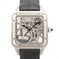 ☆ALLY様☆専用です　カルティエ カルティエ タンク マスト ドゥ カルティエ LM WSTA0072 SS×革