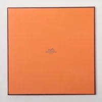 エルメス カレ90 Plumets du Roy 王の羽根飾り スカーフ シルク