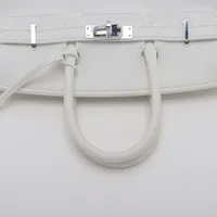 エルメス バーキン25 スイフト ニューホワイト シルバー金具 B:2023年