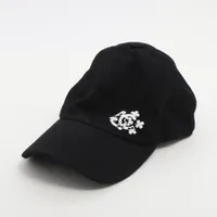 シャネル CHANEL キャップ 帽子 ココマーク クローバー レア物 シャネル ココマーク クローバー 20P キャップ ビスコース