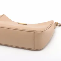 本物 プラダ 2WAYショルダーバッグ レディース ピンクベージュ 斜め掛け プラダ レザー 2WAYショルダーバッグ ピンクベージュ WZ497076