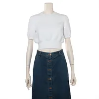 アレキサンダーワン ニット半袖カットソー XS 新品】alexanderwang アレキサンダーワン 半袖ニット - メルカリ