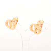 ゴールドのココアロゴイヤリング 中古】 CHANEL シャネル COCO MARK EARRINGS ココマーク