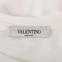 ヴァレンティノ　大人気ロゴtシャツ　ホワイト　Mサイズ　t113 VALENTINO】ヴァレンティノ ロゴTシャツ 白 Mサイズ