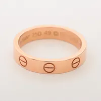 カルティエ ミニラブリング Au750 サイズ9.5 カルティエ ミニラブリング Au750 サイズ9.5 (Cartier/指輪