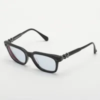 【最終値下げ】CHROME HEARTS メガネCOX UCKER CH クロムハーツ COX UCKER メガネ プラスチック 52□19-153