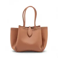ブラウンレザー ハンドバッグ TIDE WAY タイド ウェイ】LIGHT LEATHER シリーズ BOSTON (S