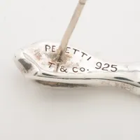 ティファニー スネーク ピアス(両耳用) 925 12.1g シルバー A3633494