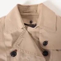 バーバリーブルーレーベル コットン トレンチコート 36 レディース