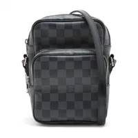 ヴィトン ダミエグラフィット レム N41446 ブラック