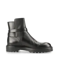 エルメス ジェフ 24AW レザー ショートブーツ 40 ユニセックス