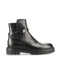 エルメス ジェフ 24AW レザー ショートブーツ 40 ユニセックス