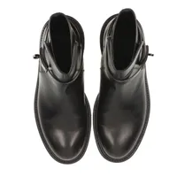 エルメス ジェフ 24AW レザー ショートブーツ 40 ユニセックス