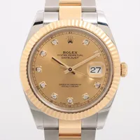 りょう　両側　オーク　ありがとうございます！ ロレックス デイトジャスト Ref.126333G｜中古ブランド品