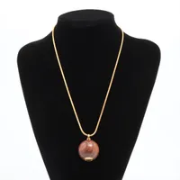◇エルメス◇ セリエ ペンダント ウッド ブラウン ボール チャーム ネックレス エルメス セリエ ペンダント ウッド ブラウン ボールチャーム