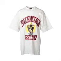 バレンシアガ 22年 コットン Tシャツ M ユニセックス ホワイト